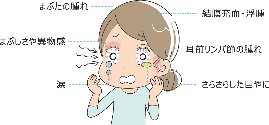 流行性角結膜炎（はやり目）