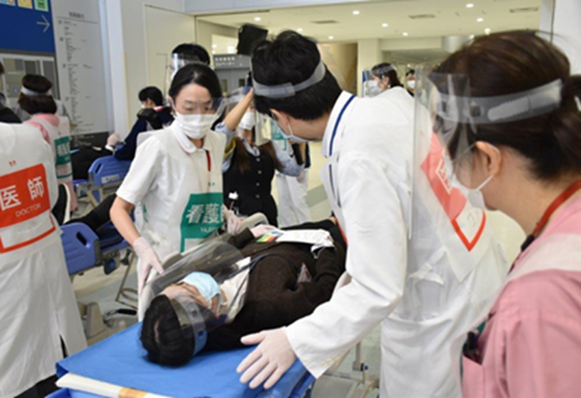 多数傷病者受入訓練